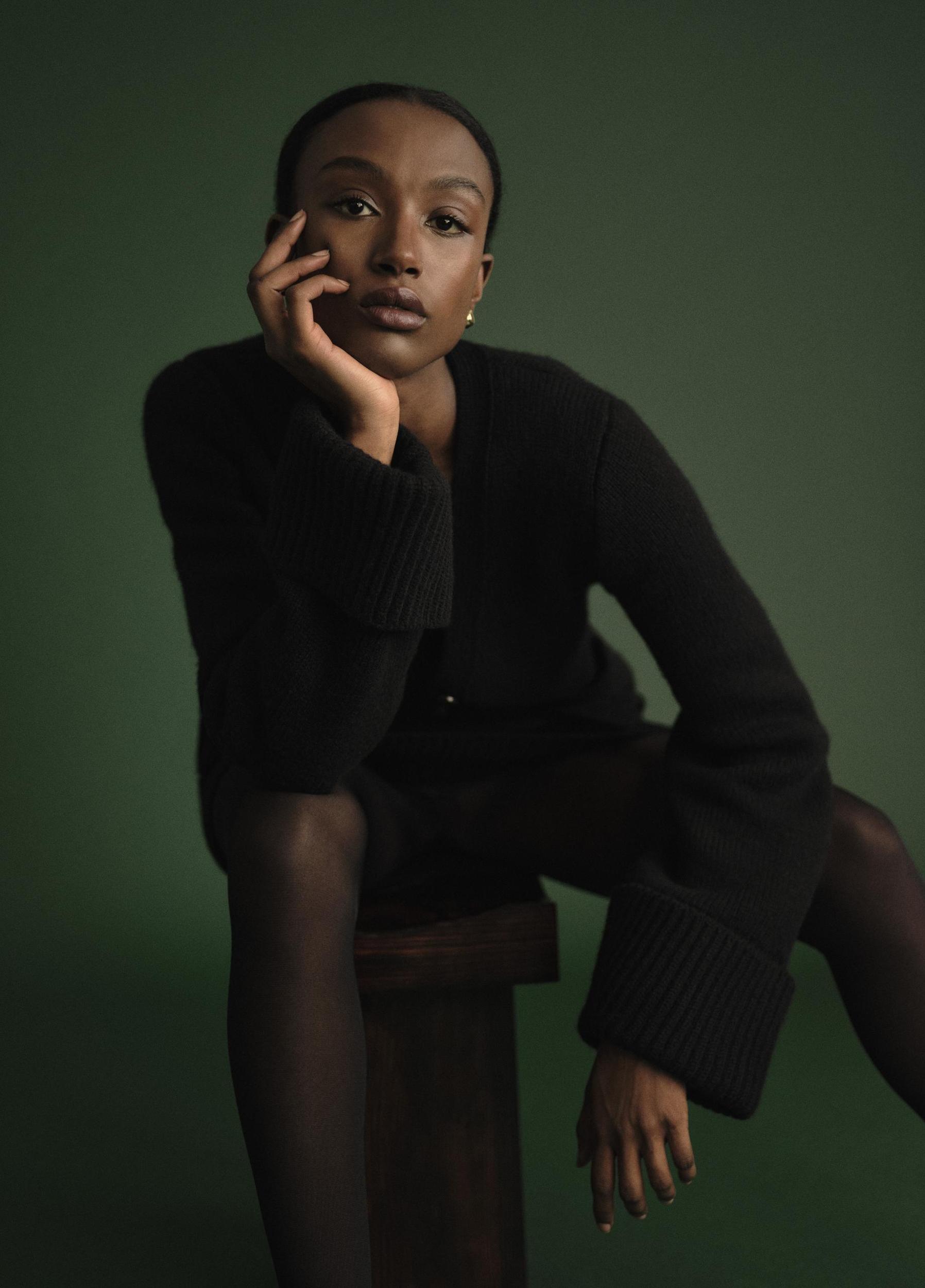 Double-Face Wool & Cashmere-Blend Cardigan Product Image