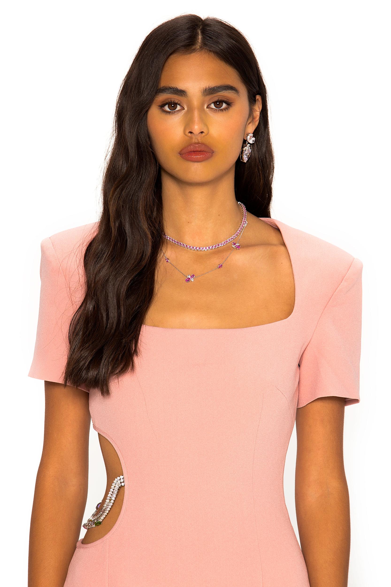 Zoe Dress (Coral) (Final Sale) Product Image
