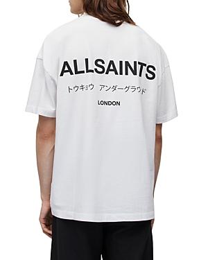 Allsaints Underground Organic Cotton Logo Graphic Tee Product Image