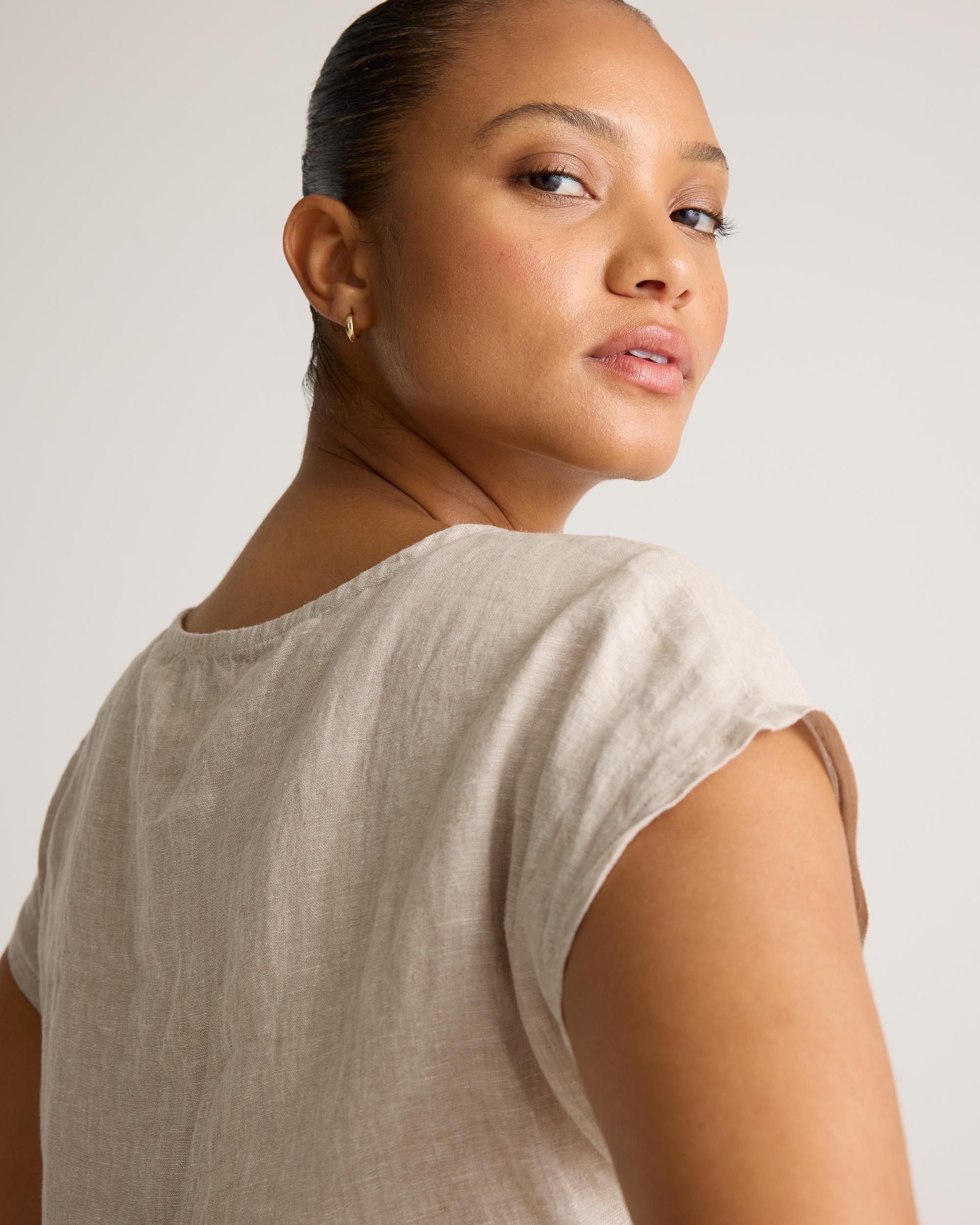 Quince | Women's 100% European Linen Pajama Set Product Image