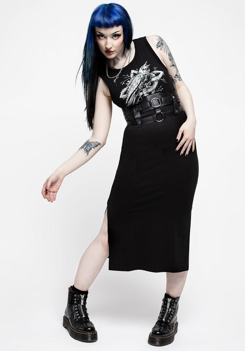 Korun Sleeveless Midi Dress Product Image