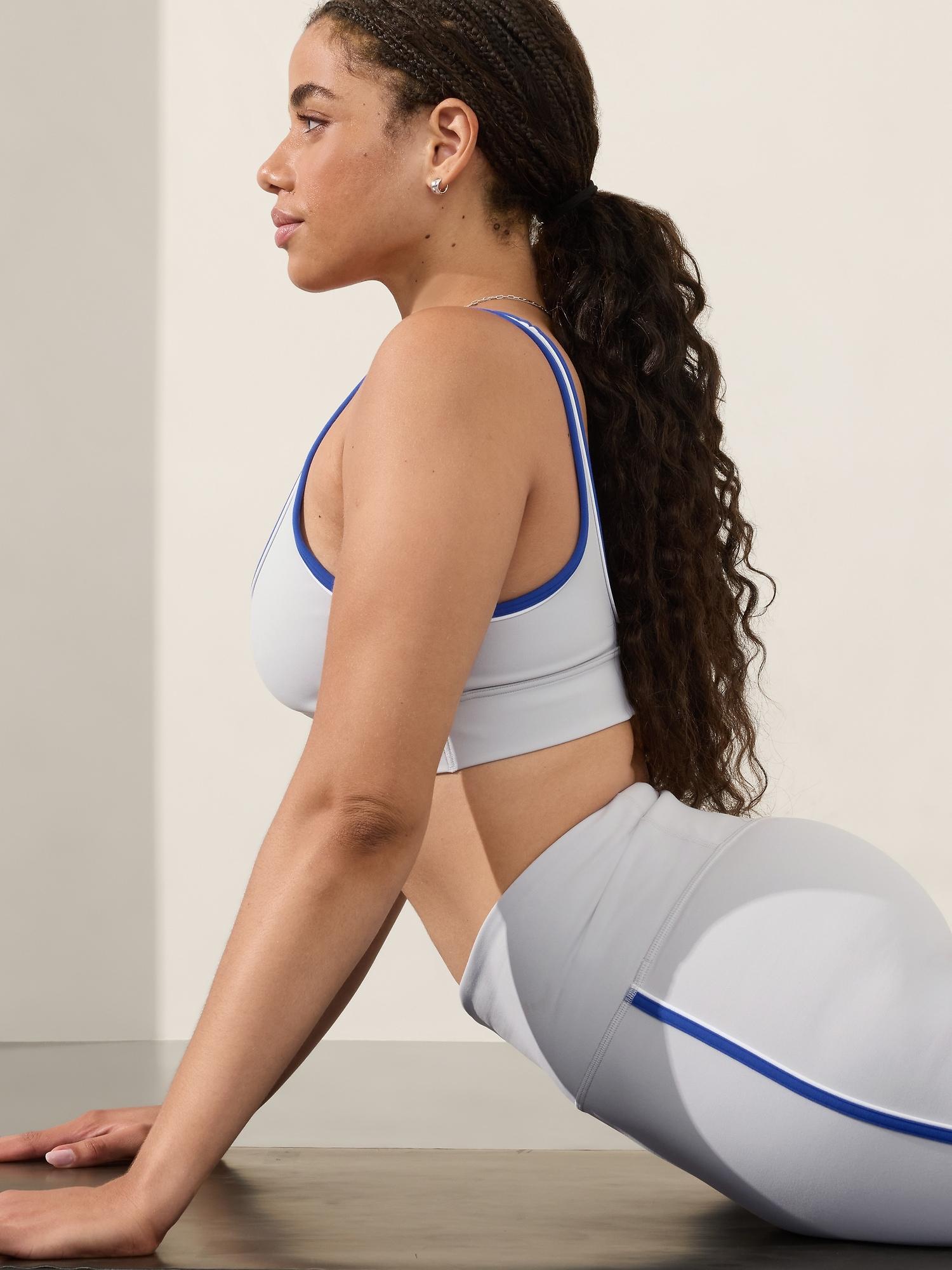 Breathe Longline Piping Sports Bra A-C Product Image