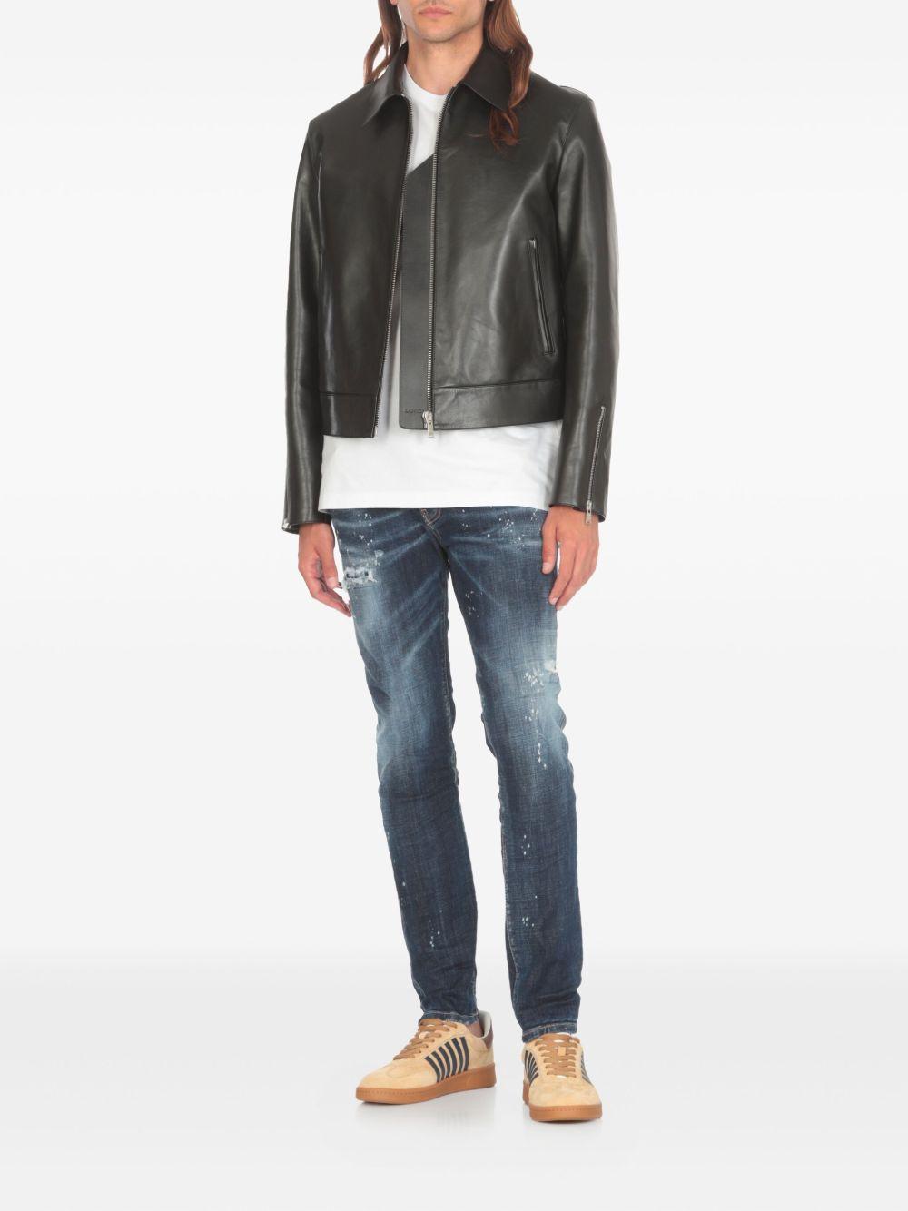 distressed skinny jeans Product Image