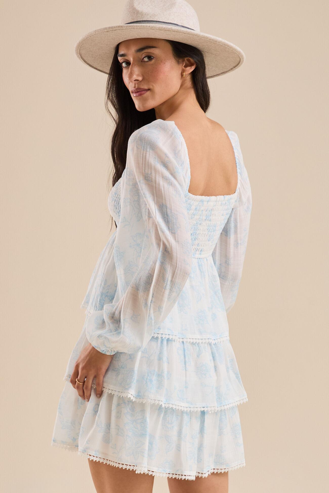 Eden Floral Mini Dress Product Image