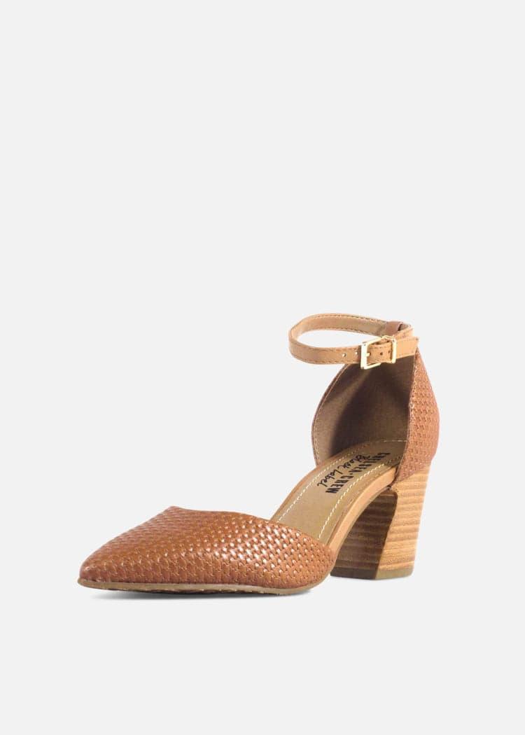 Miracle Woven Block Heels Product Image