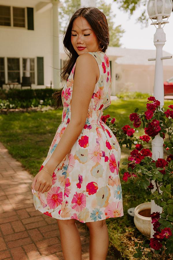 Sunkissed Reverie Floral Mini Dress Product Image