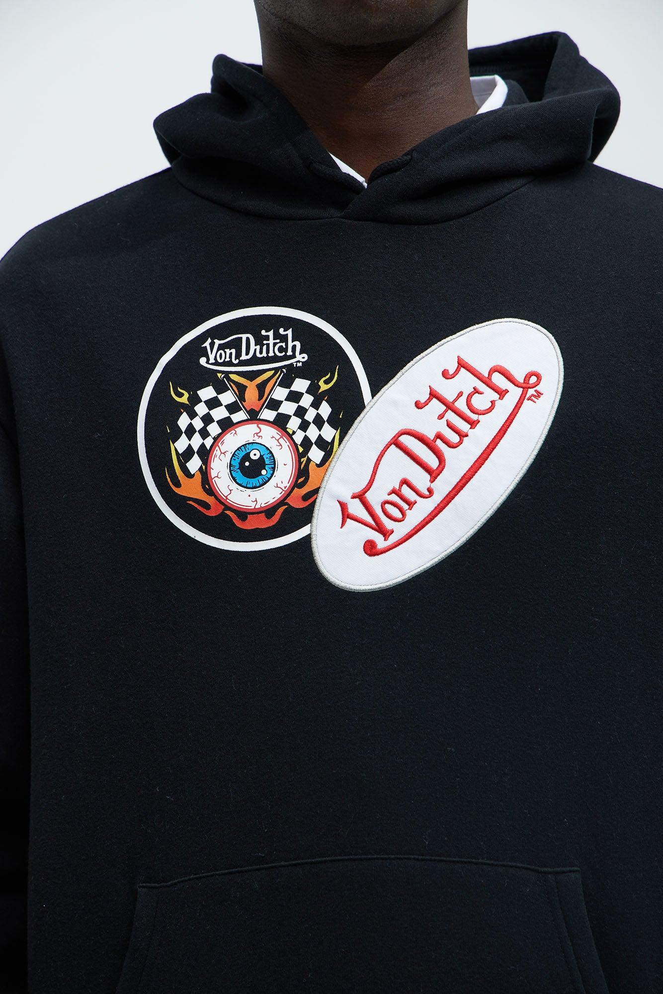 Von Dutch Patches Hoodie - Black Product Image