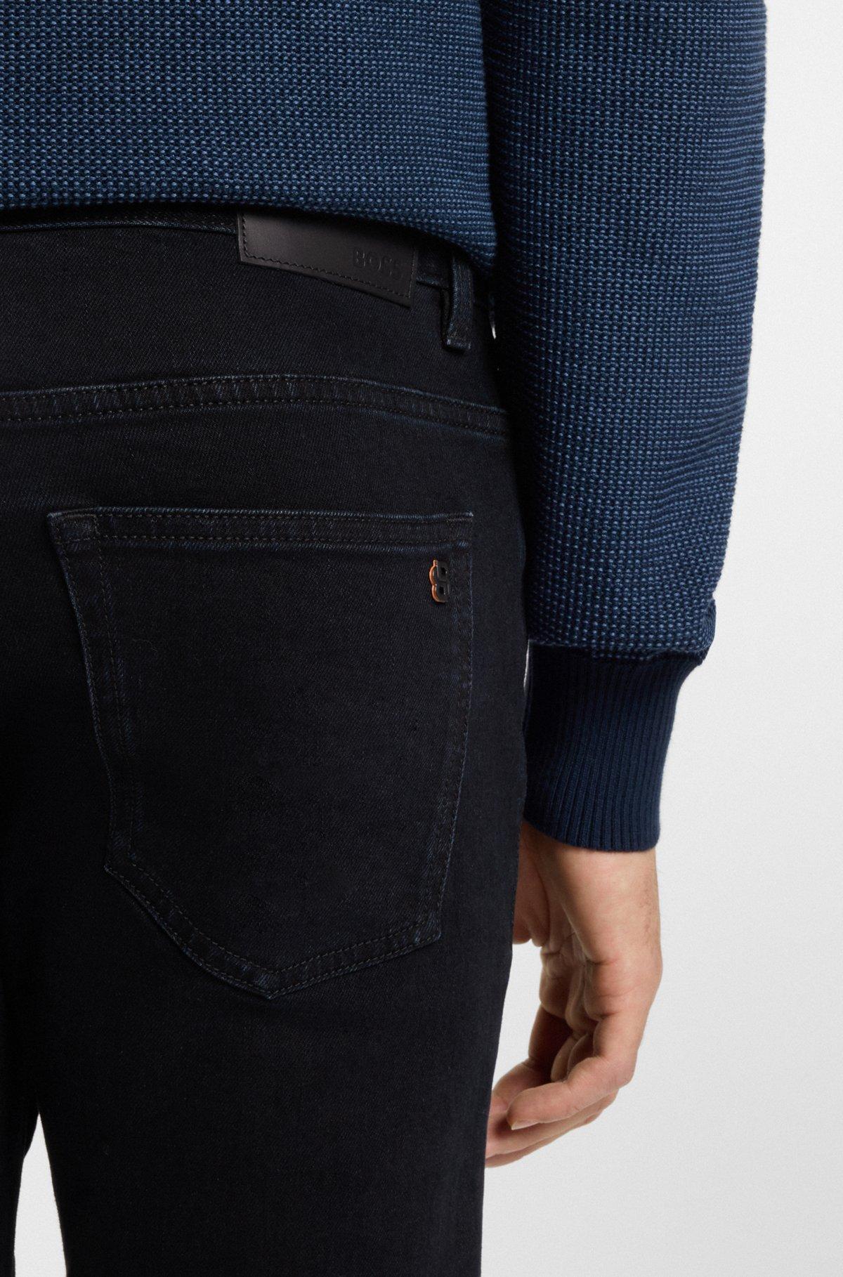 Slim-fit jeans in blue comfort-stretch denim Product Image