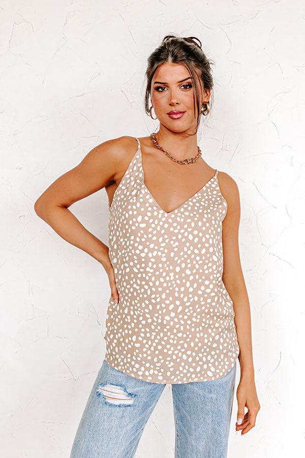 Sweet Attention Polka Dot Shift Tank Product Image