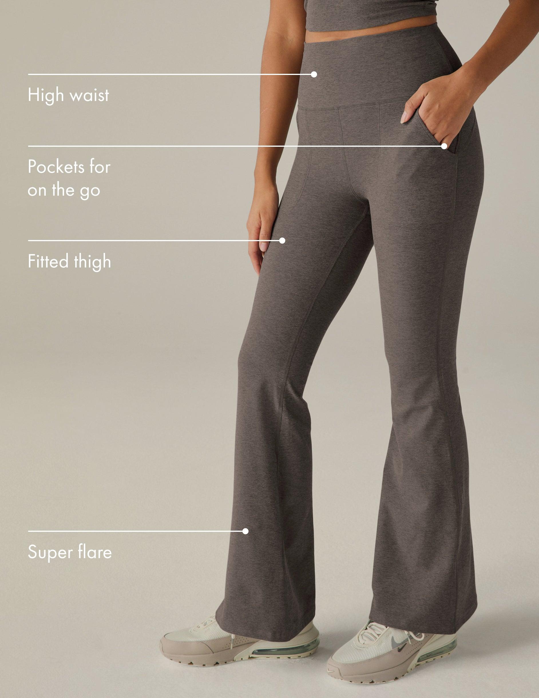 Spacedye All Day Flare High Waisted Pant Product Image