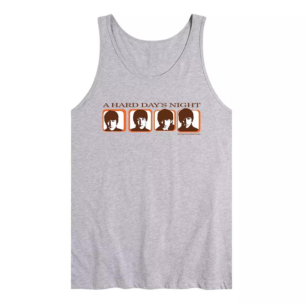 Men's The Beatles Hard Days Night Tank,  Product Image
