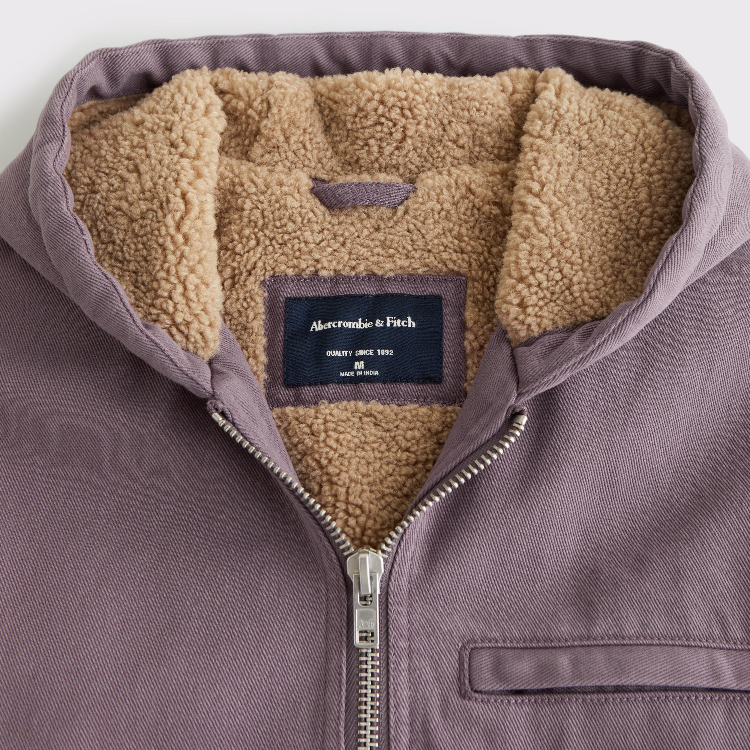 Hooded Workwear Bomber Jacket Product Image