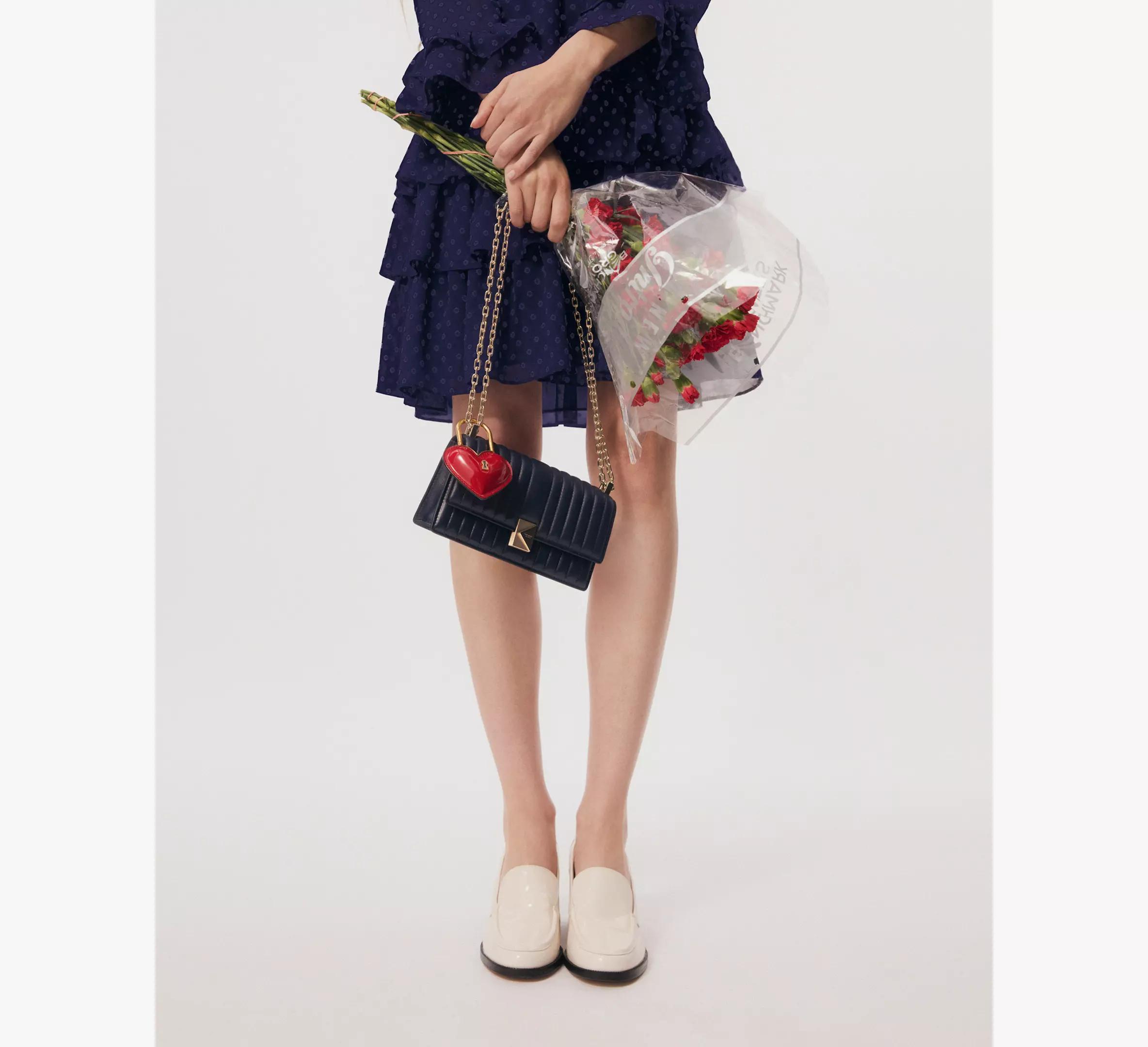 Deco Quilted Mini Flap Chain Crossbody Product Image