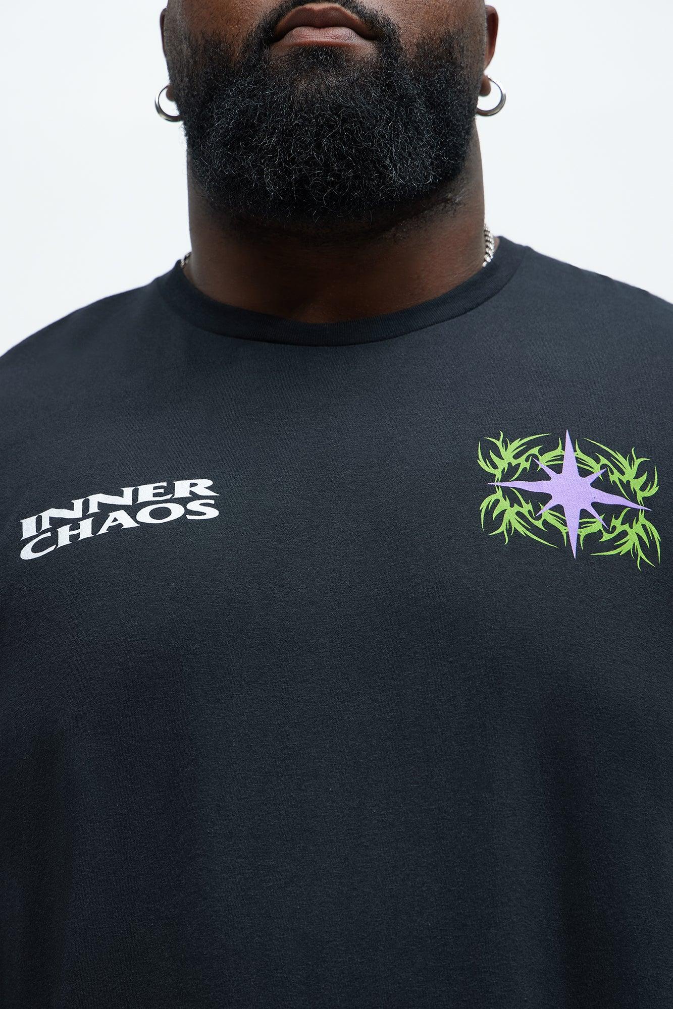 Inner Chaos Short Sleeve Tee - Black Product Image