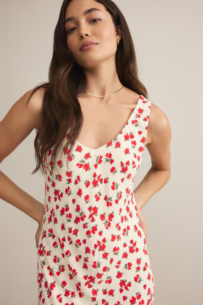 Hana La Rosa Ditsy Maxi Dress Product Image