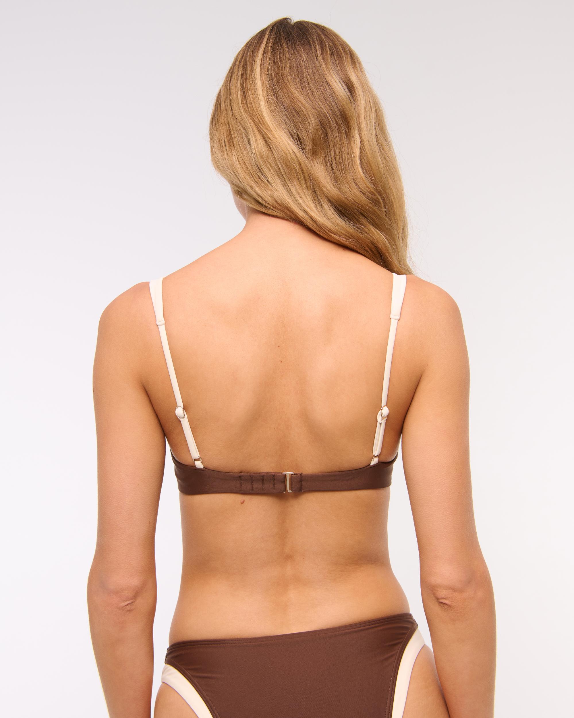 Wide Strap Underwire Bikini Top Product Image