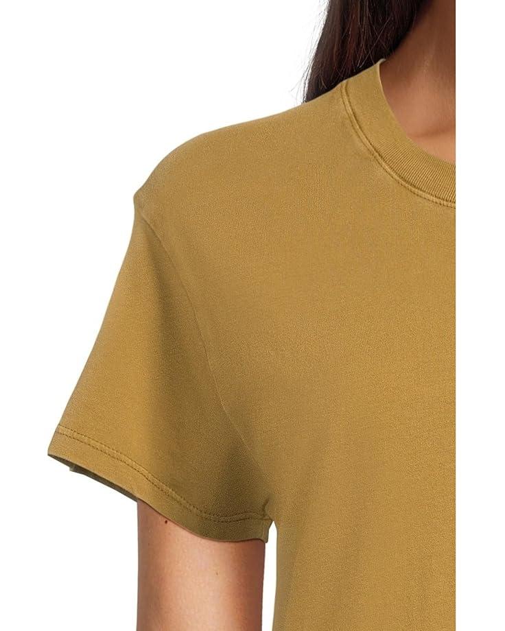 Loose Fit Short-Sleeve Heavyweight Henley T-Shirt Product Image