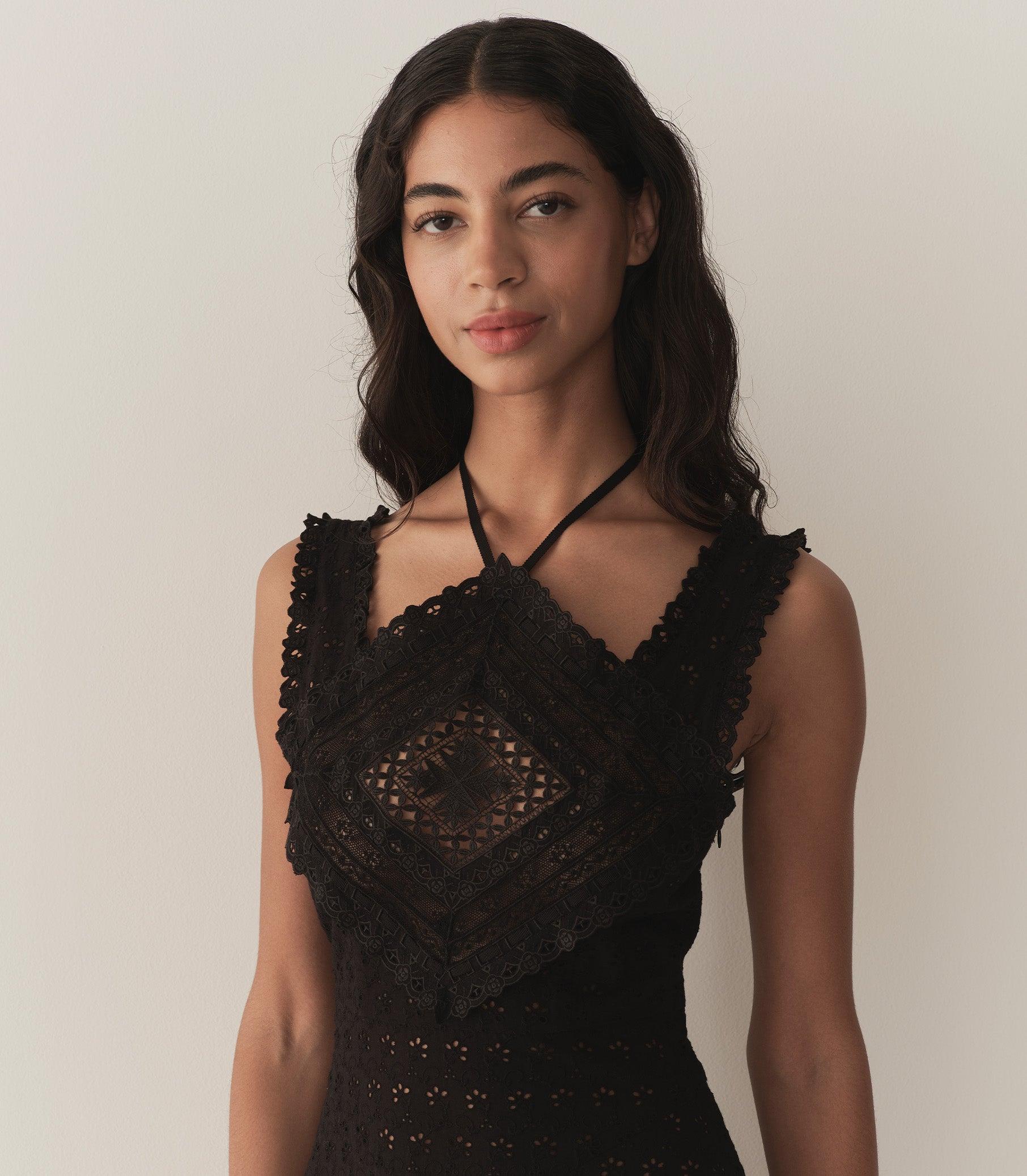 FRIEDA DRESS -- BLACK Product Image