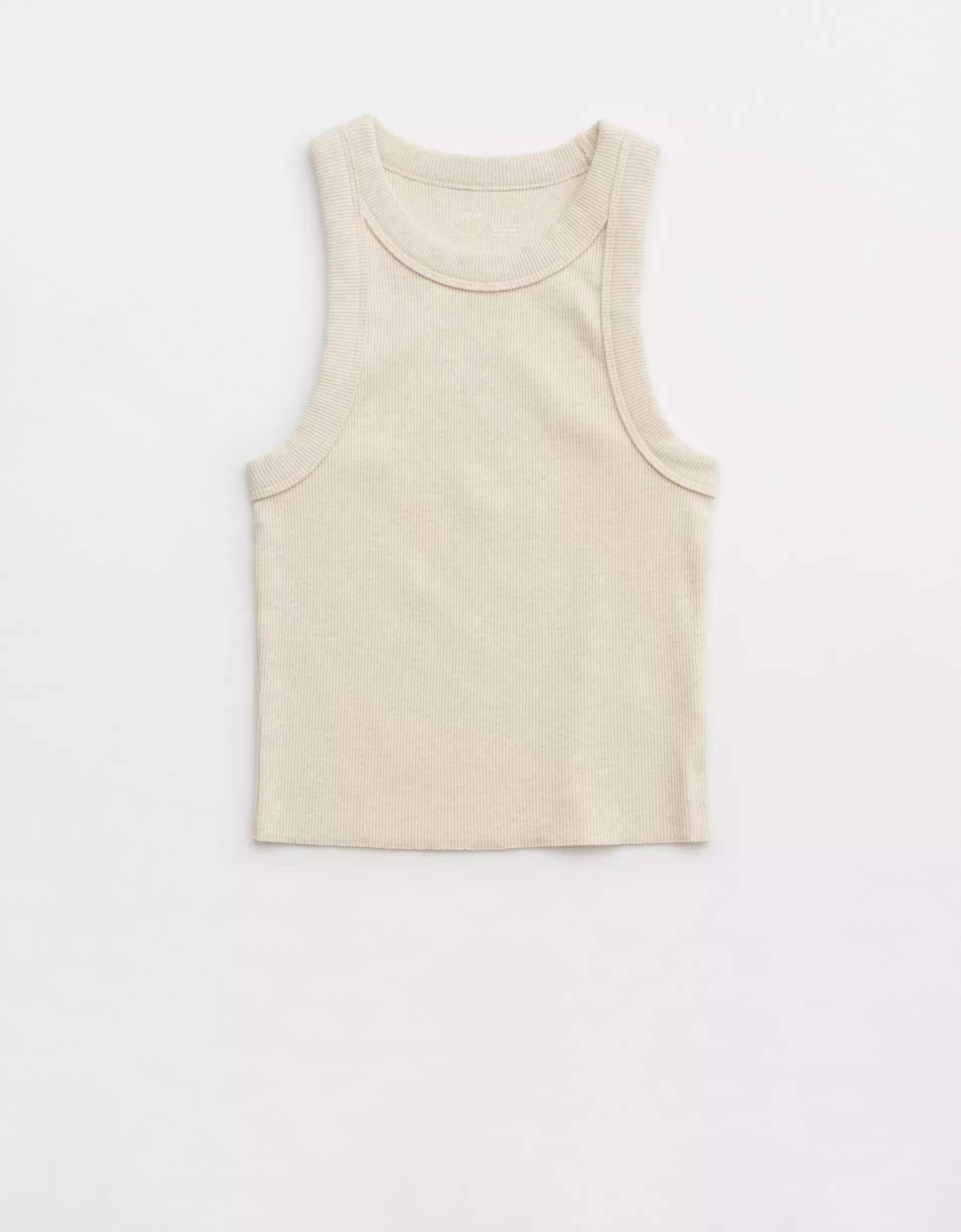 Aerie Free Spirit Ribbed Tank Top Product Image