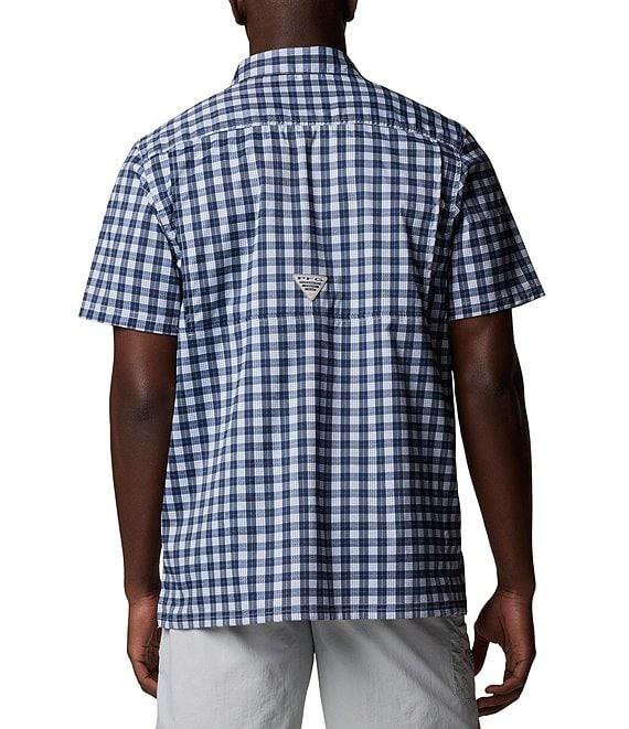 Columbia PFG Super Slack Tide Short-Sleeve Printed Woven Camp Shirt Product Image