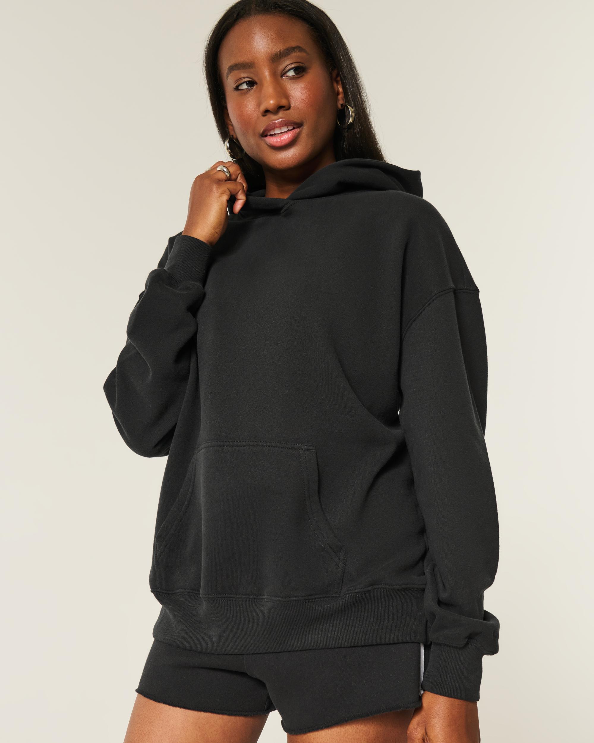 Hollister Feel Good Fleece Oversized Hoodie Product Image