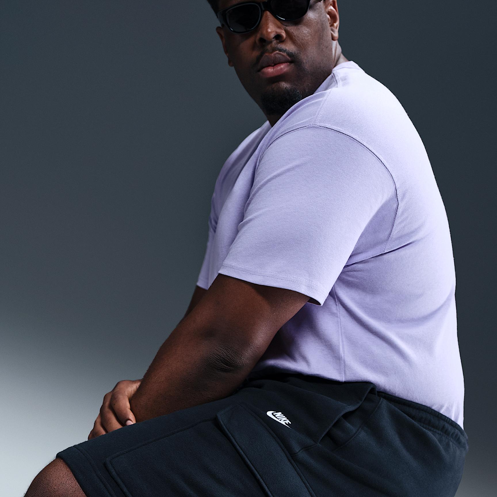 Nike Mens Club Fleece Cargo Shorts | FN3525-010 Product Image