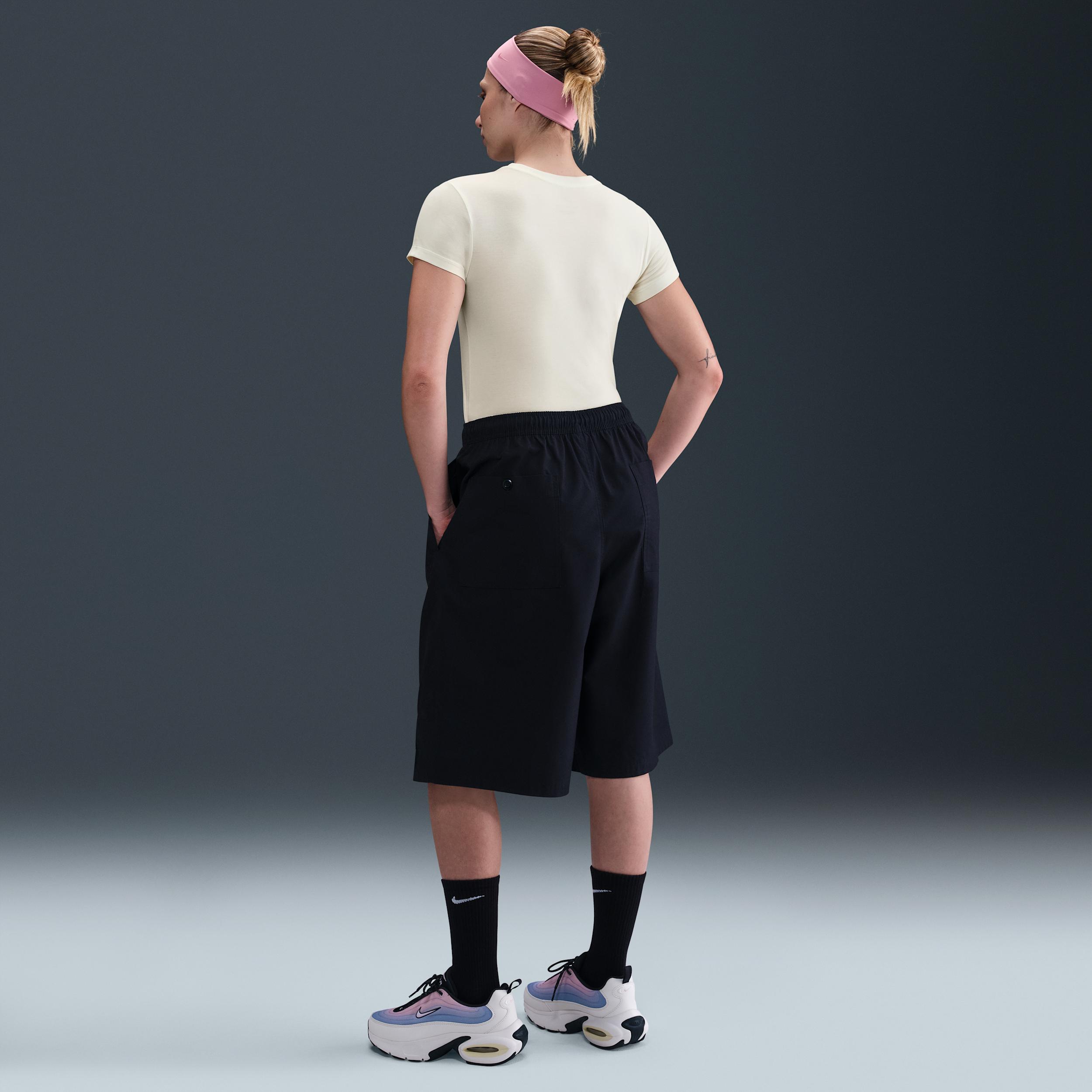 Womens Nike Sportswear Chill Knit Slim Cropped T-Shirt | IH7805-133 Product Image
