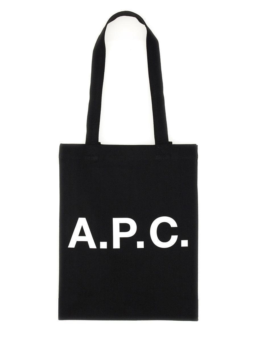 APC A.p.c. Black Canvas Lou Shopping Bag Product Image
