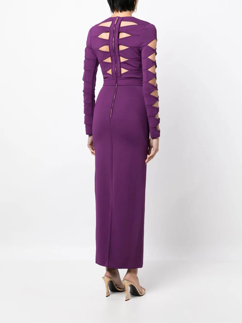 cut-out knit dress Product Image