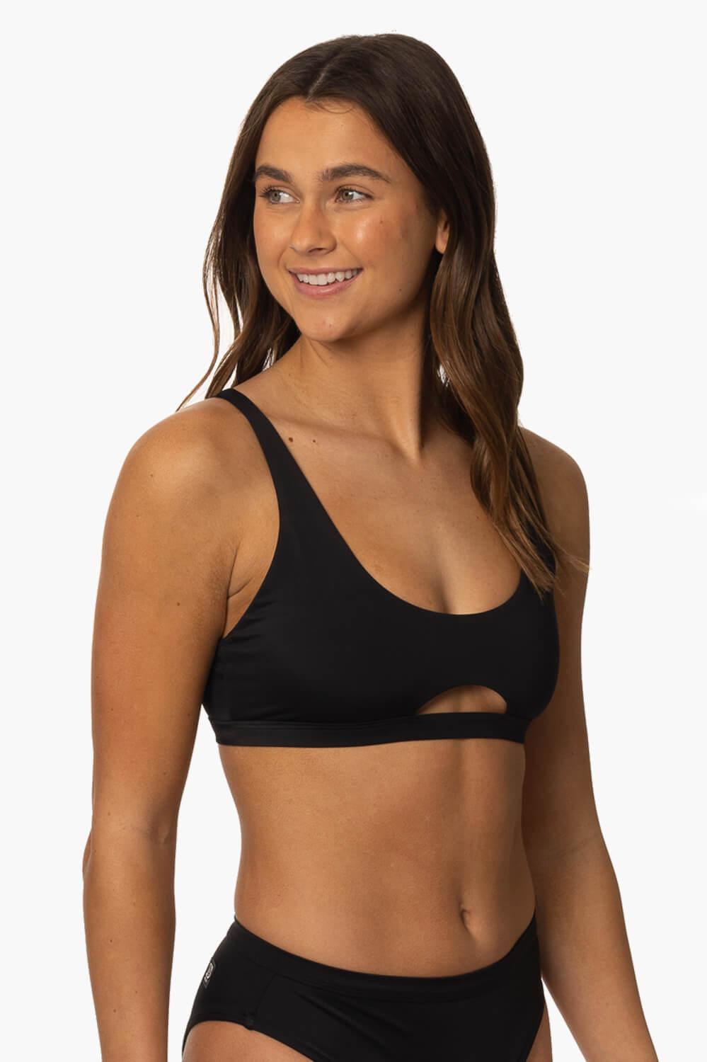 Amelia Bikini Top - Black Female Product Image