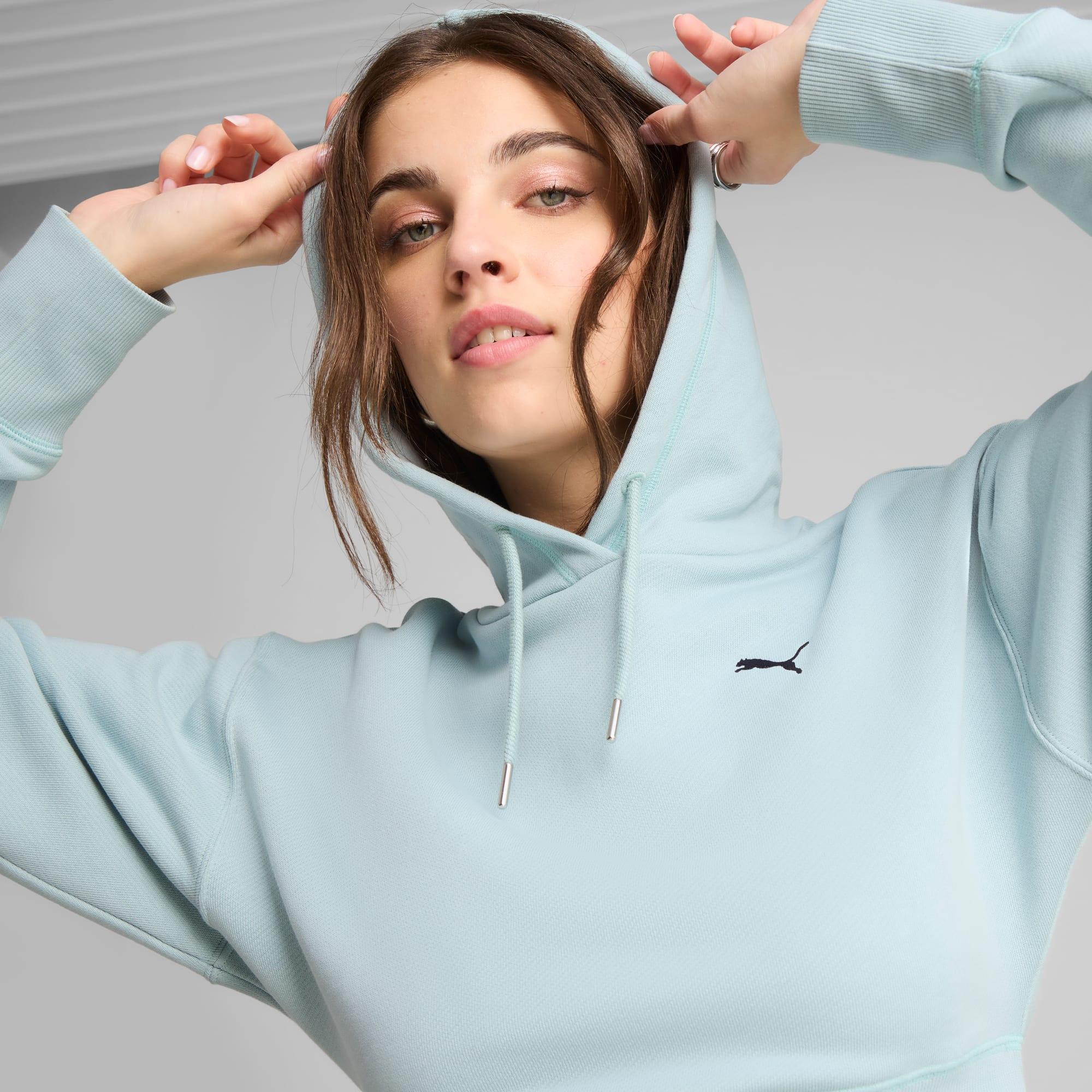 Premium Essentials Women's Relaxed Graphic Hoodie Product Image