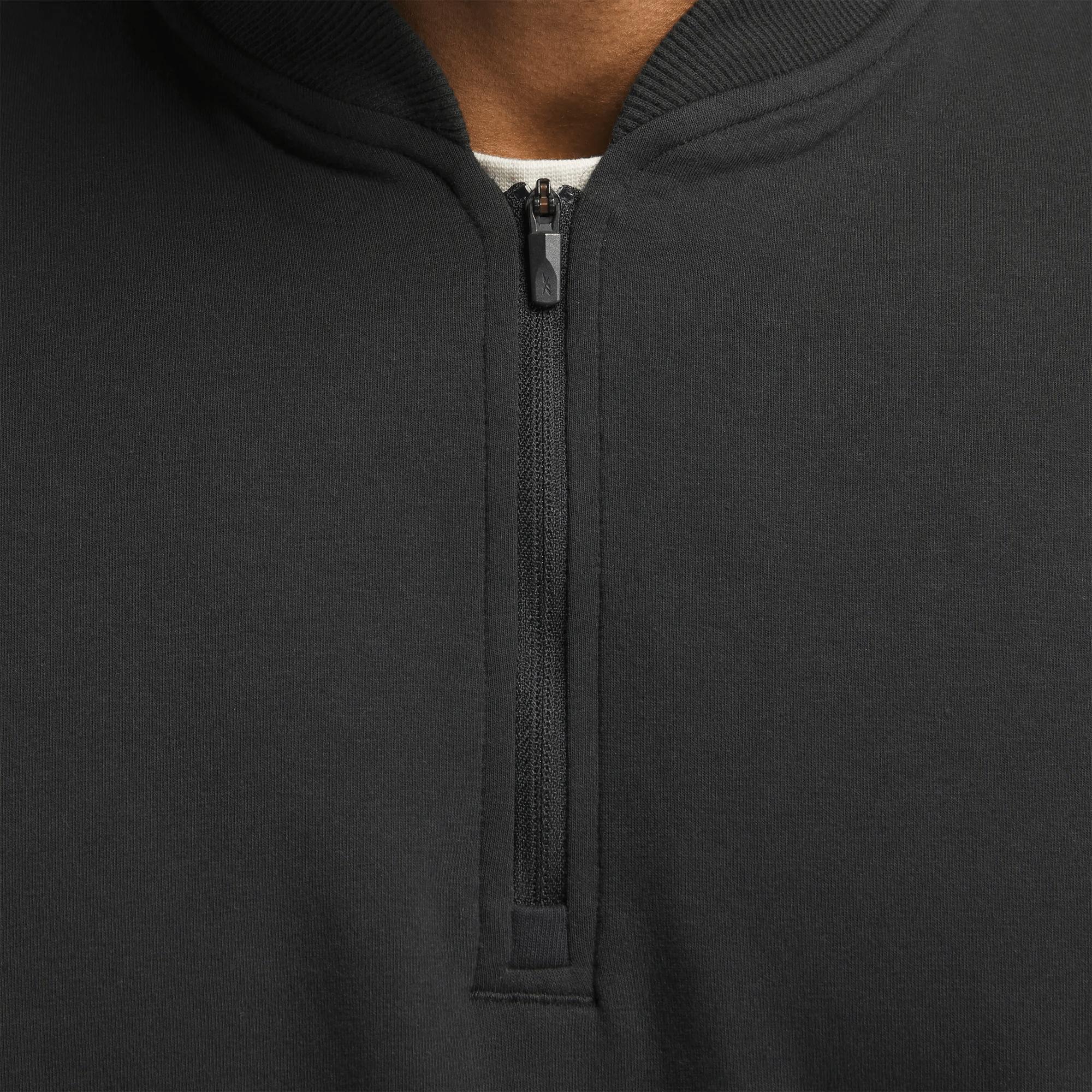 Organic Oversized Zip Hood - Navy Blue Product Image