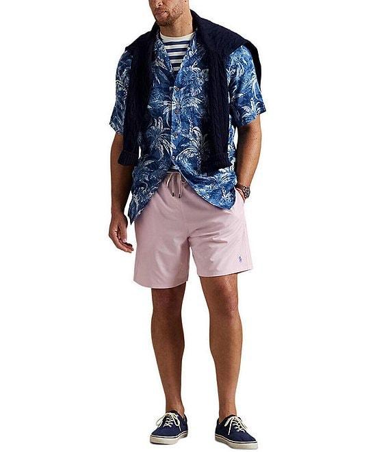 Polo Ralph Lauren Big & Tall Traveler Classic 6.5#double; Inseam and 7.5#double; Inseam Swim Trunks Product Image