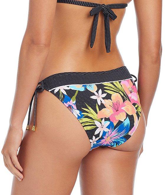 Bleu Rod Beattie Sweet Escape Floral Tie Side Hipster Swim Bottom Product Image