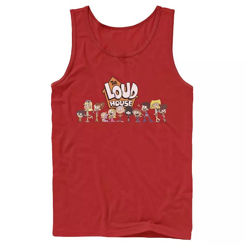 Men's Nickelodeon The Loud House Cast Tank Top,  Product Image