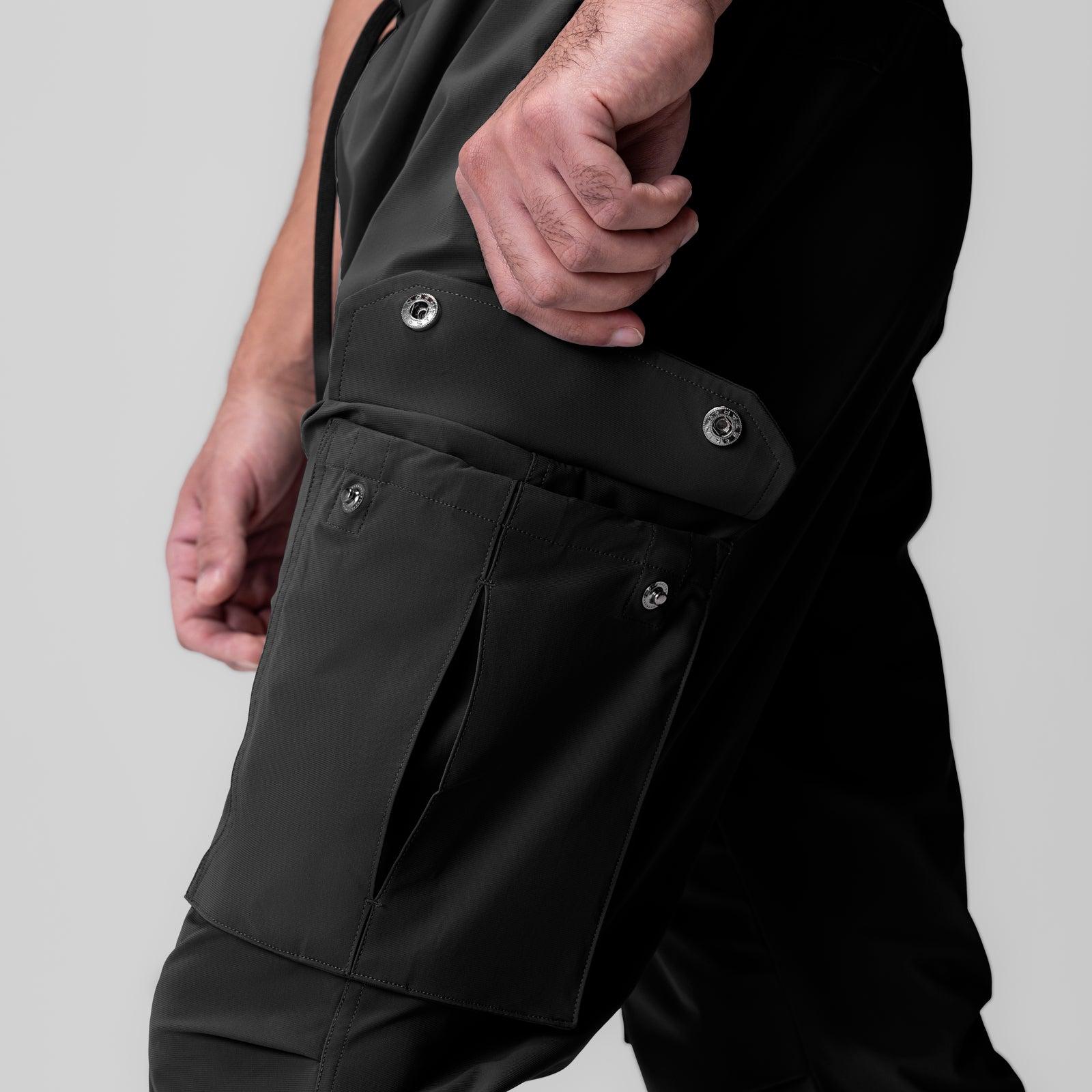 1099. Tetra-Lite® Ice Cargo High Rib Jogger - Black Product Image