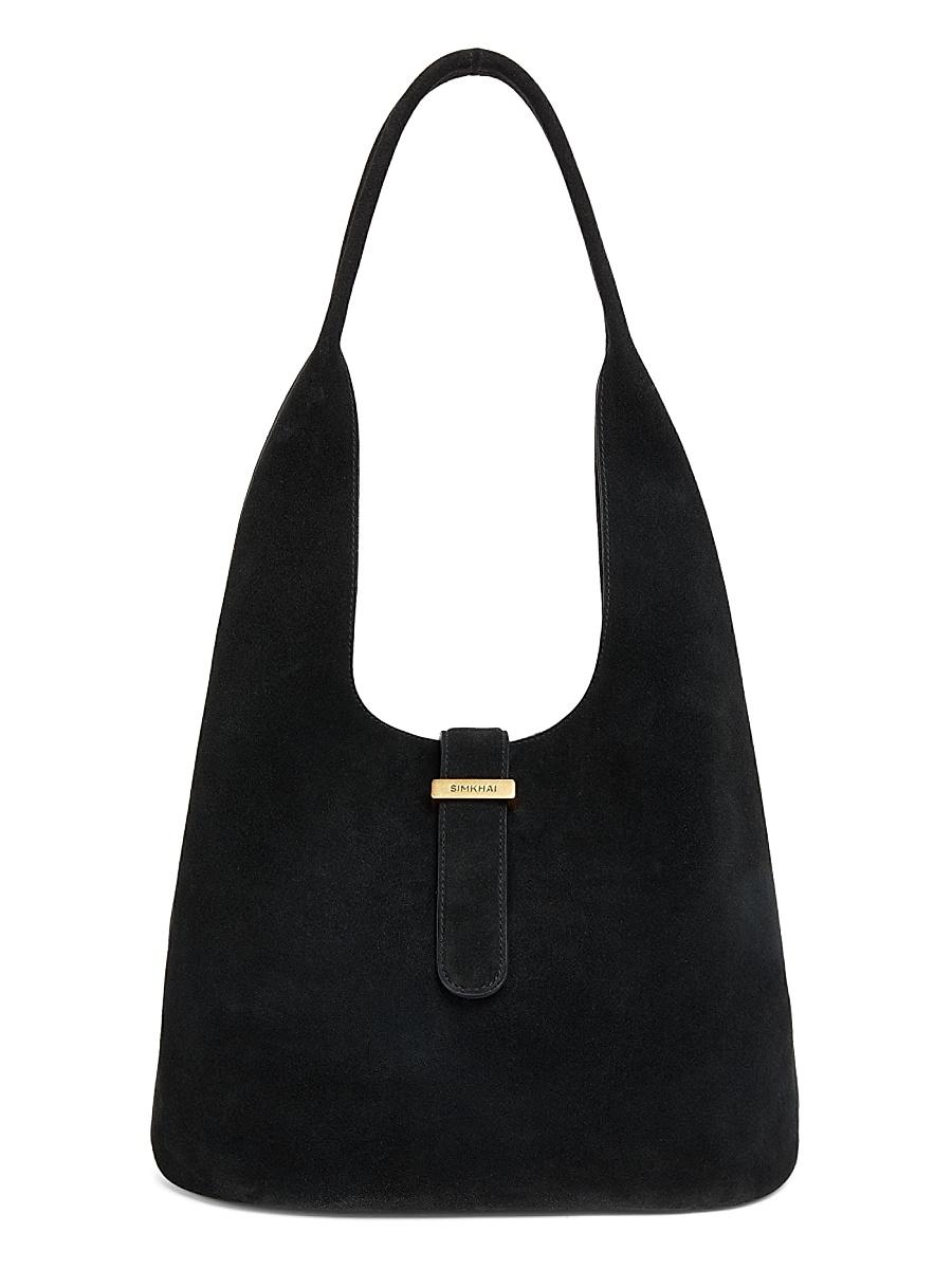 Womens Khai Suede Hobo Bag Product Image