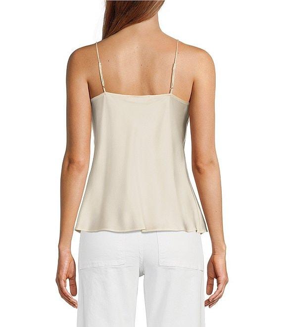 Antonio Melani Lila Silk Cowl Neck Cami Tank Product Image