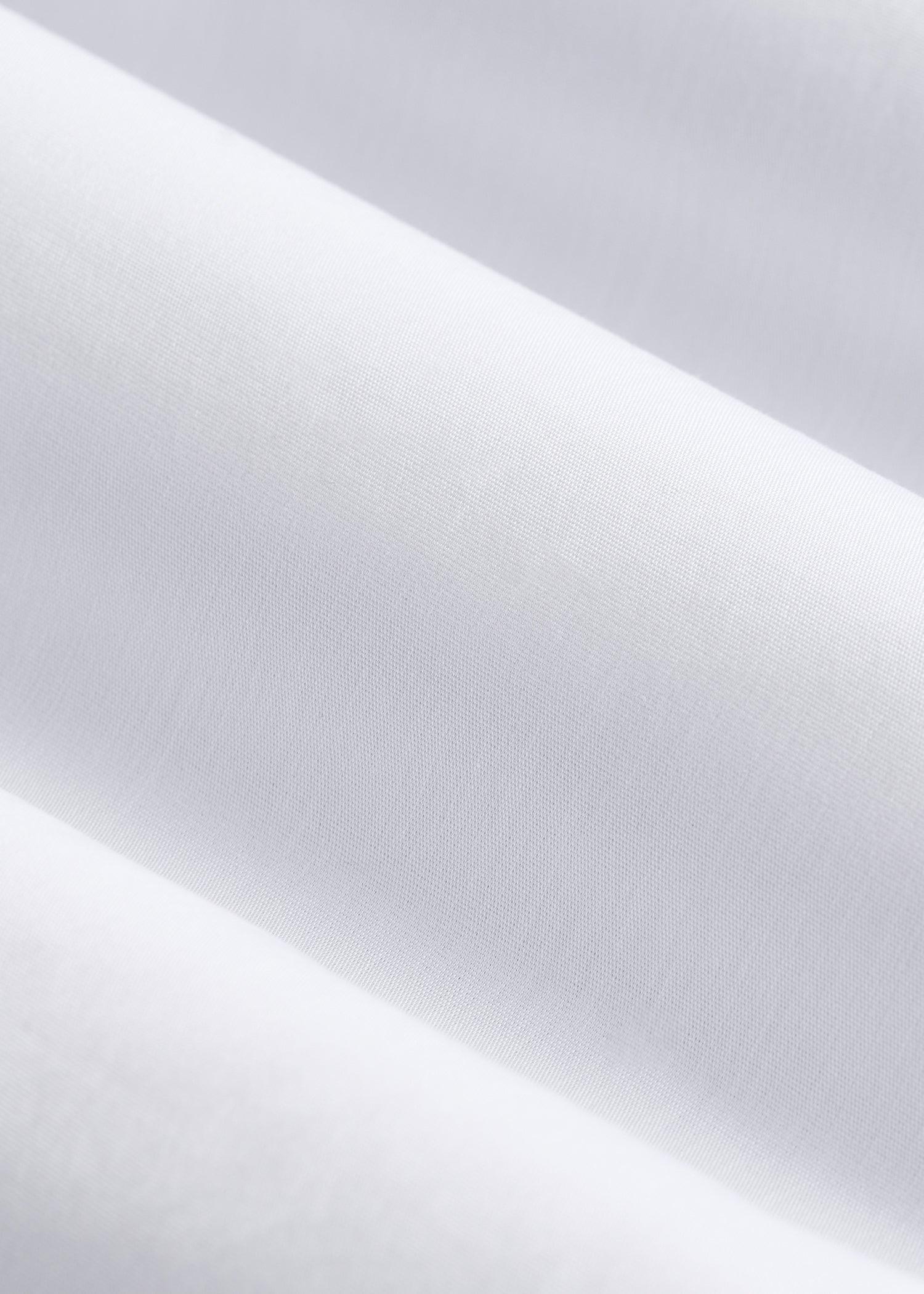 Slim Fit Button-Up Shirt for Tall Women in White Female Product Image