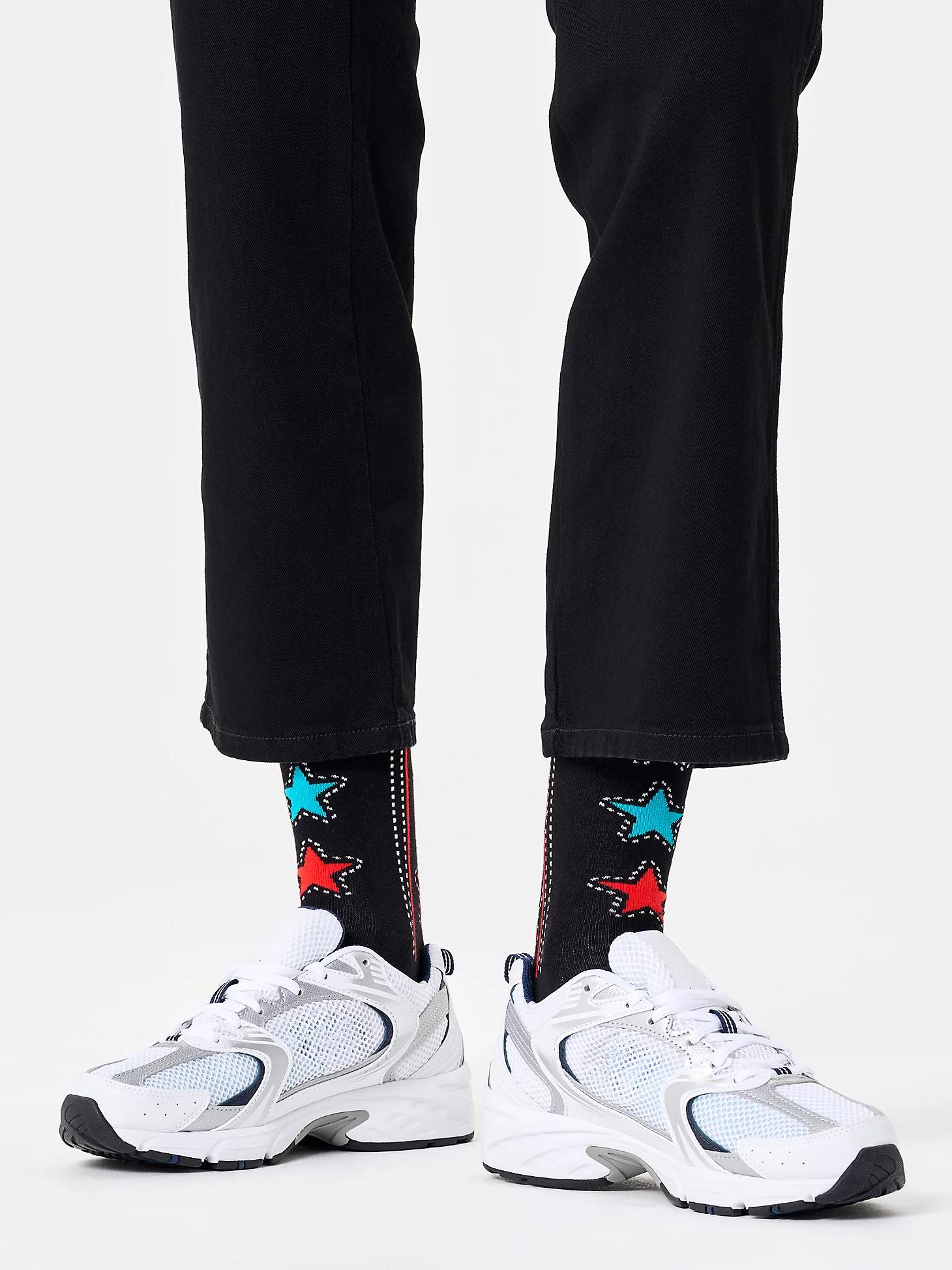 Wrangler® x Happy Socks Stars Sock | Women's ACCESSORIES | Wrangler® Product Image