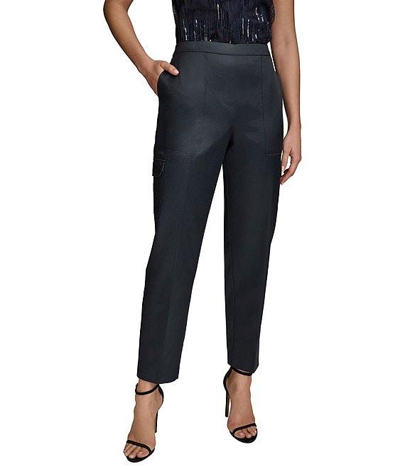 Donna Karan Satin Cargo Pant Product Image