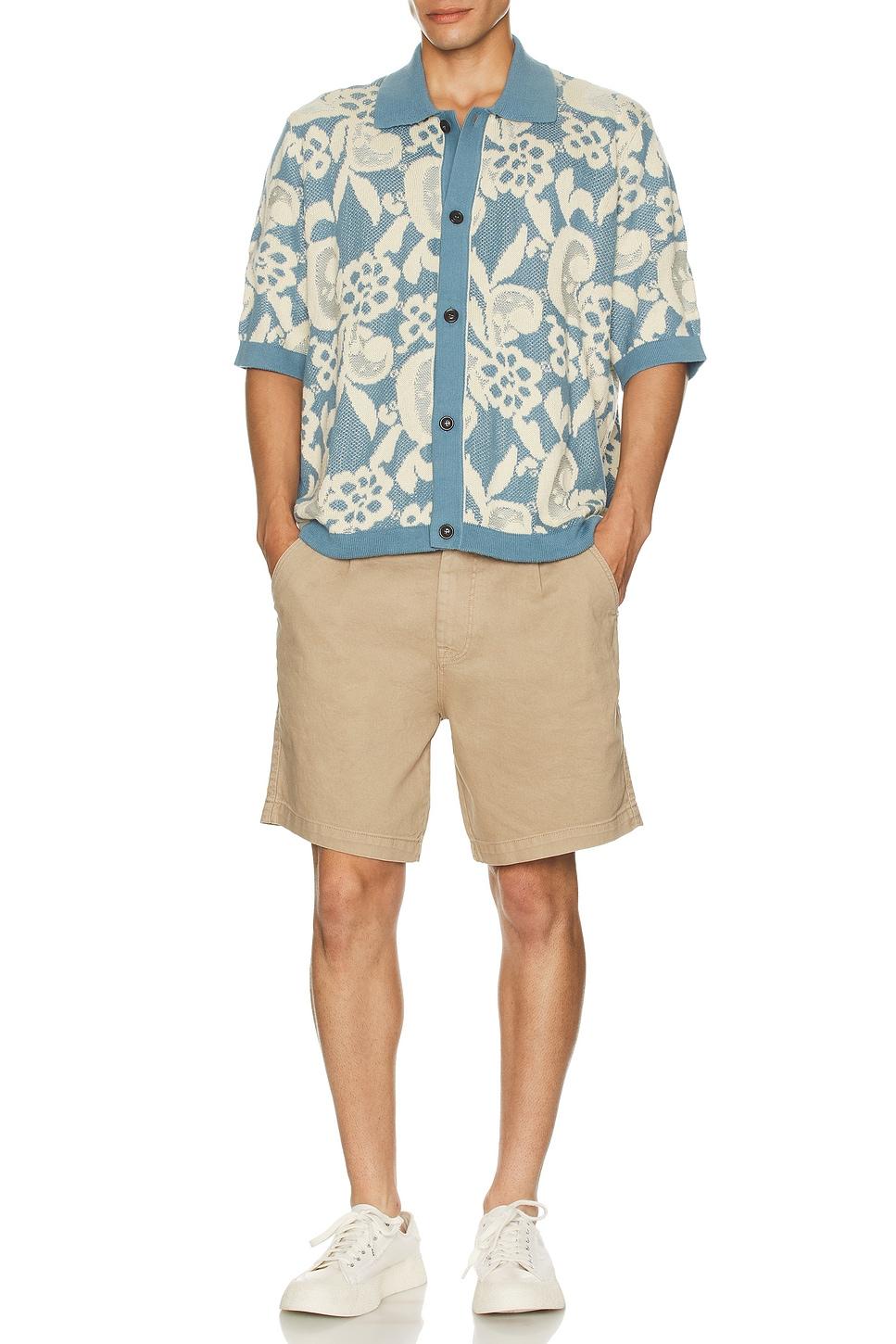 Heavy Twill Pleated Short Product Image