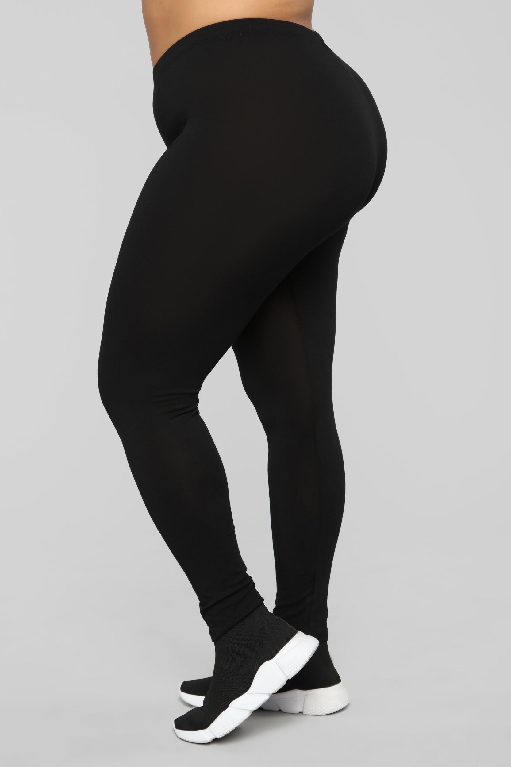 Kim Basic Legging - Black Product Image
