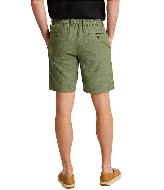 Tommy Bahama Isla Sands Stripe Single Pleat 9#double; Inseam Shorts Product Image