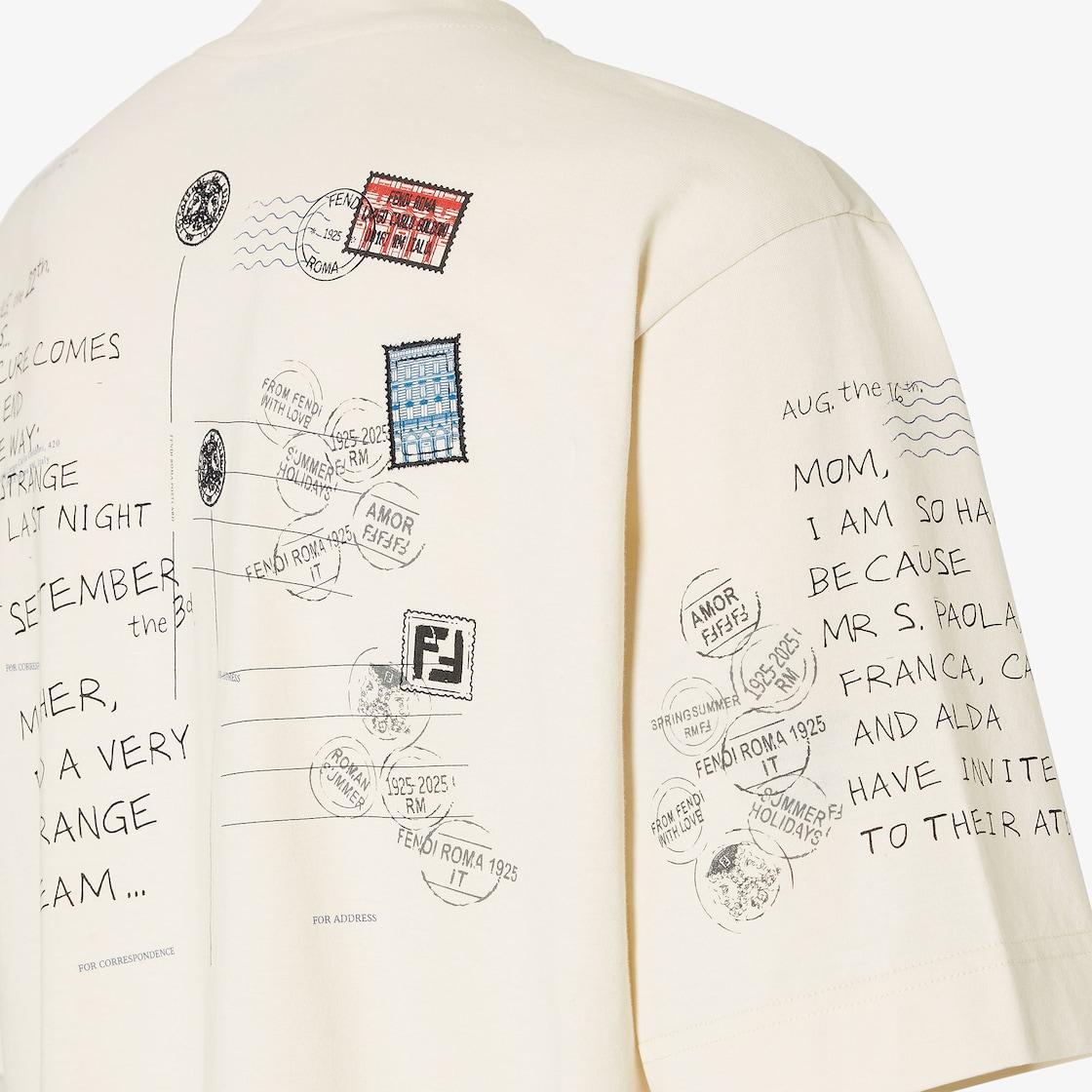 T-ShirtWhite cotton T-shirt Product Image