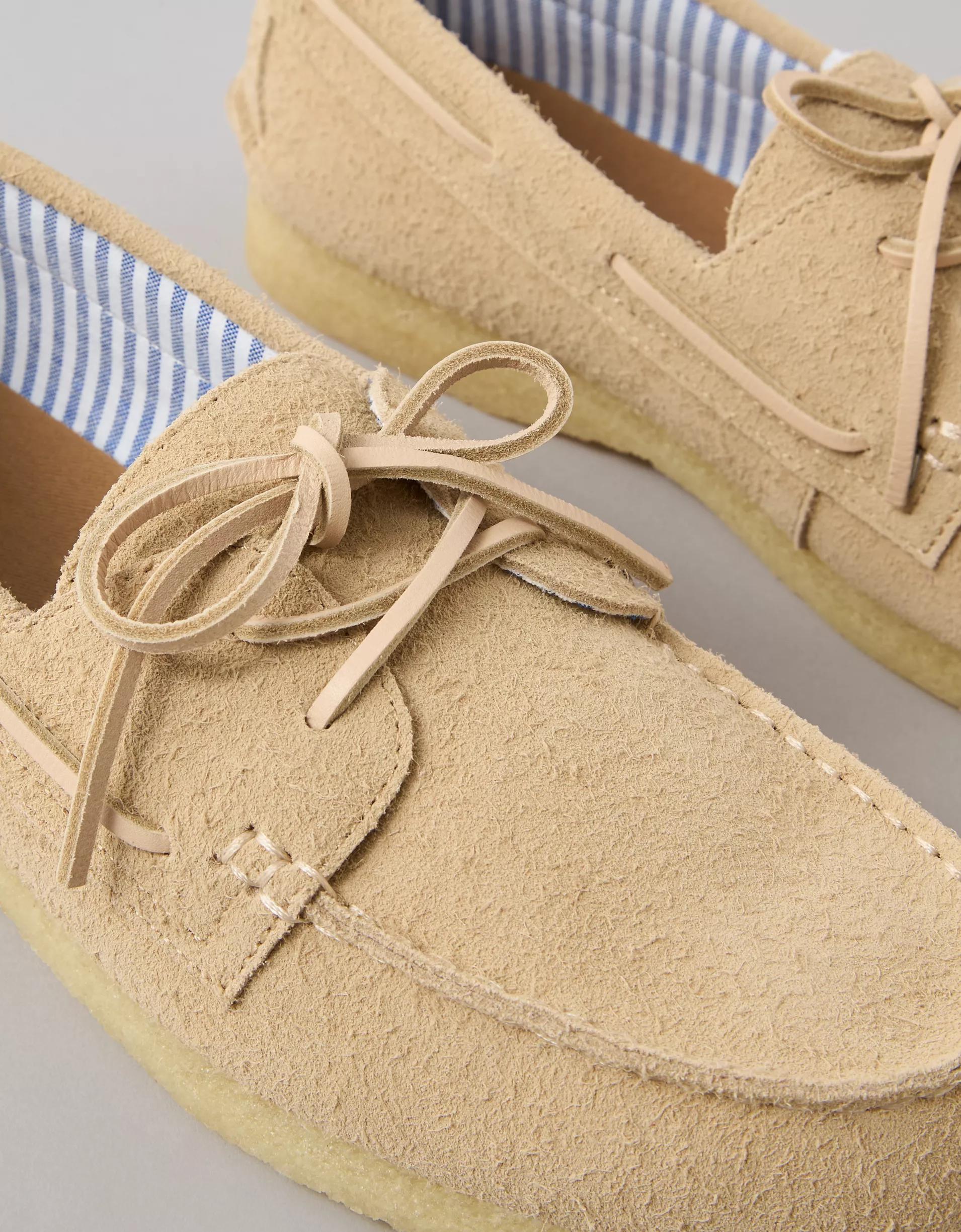 AE Men's Leather Boat Shoe Product Image