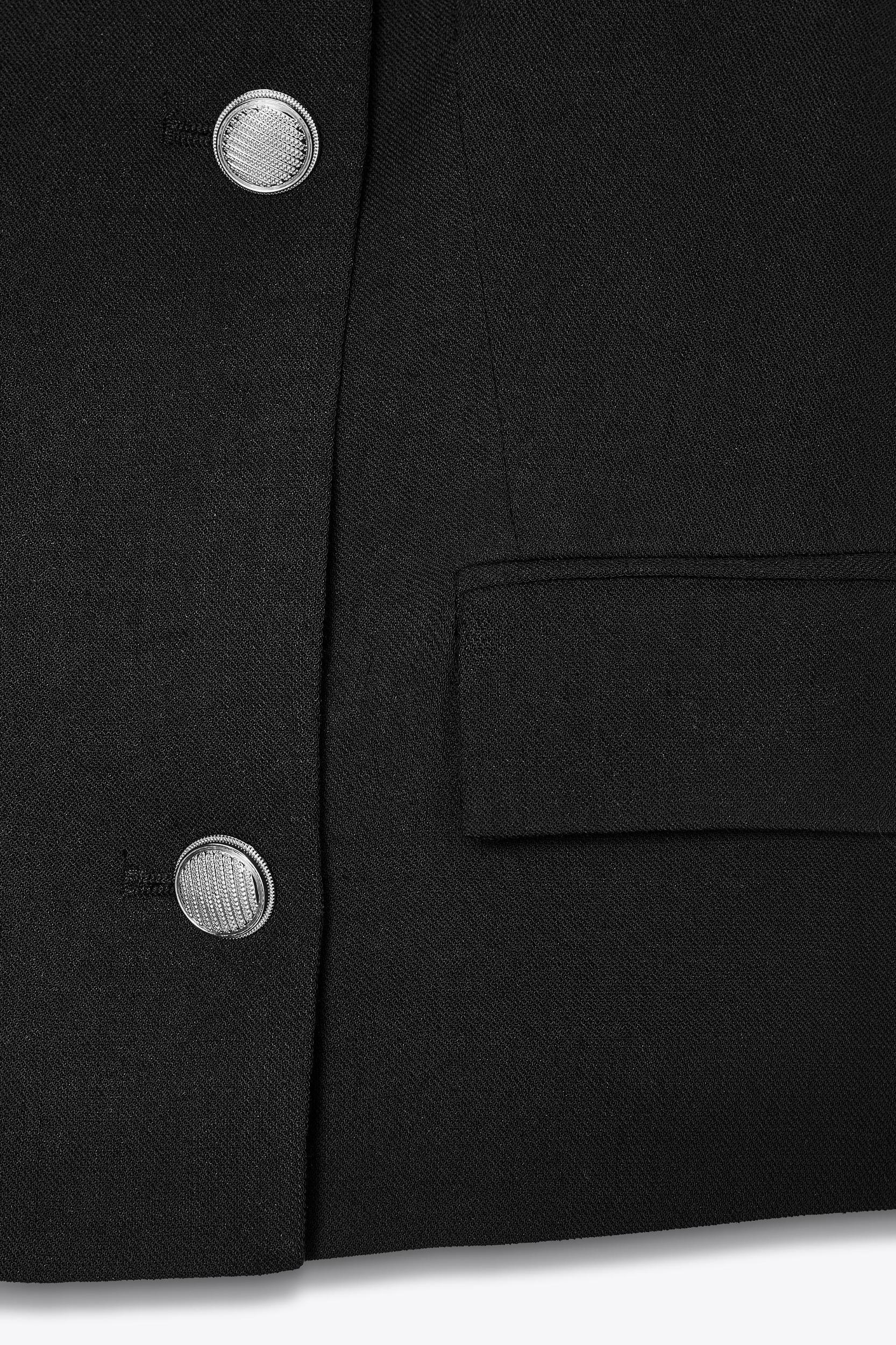 GOLD BUTTON DOUBLE BREASTED VEST Product Image