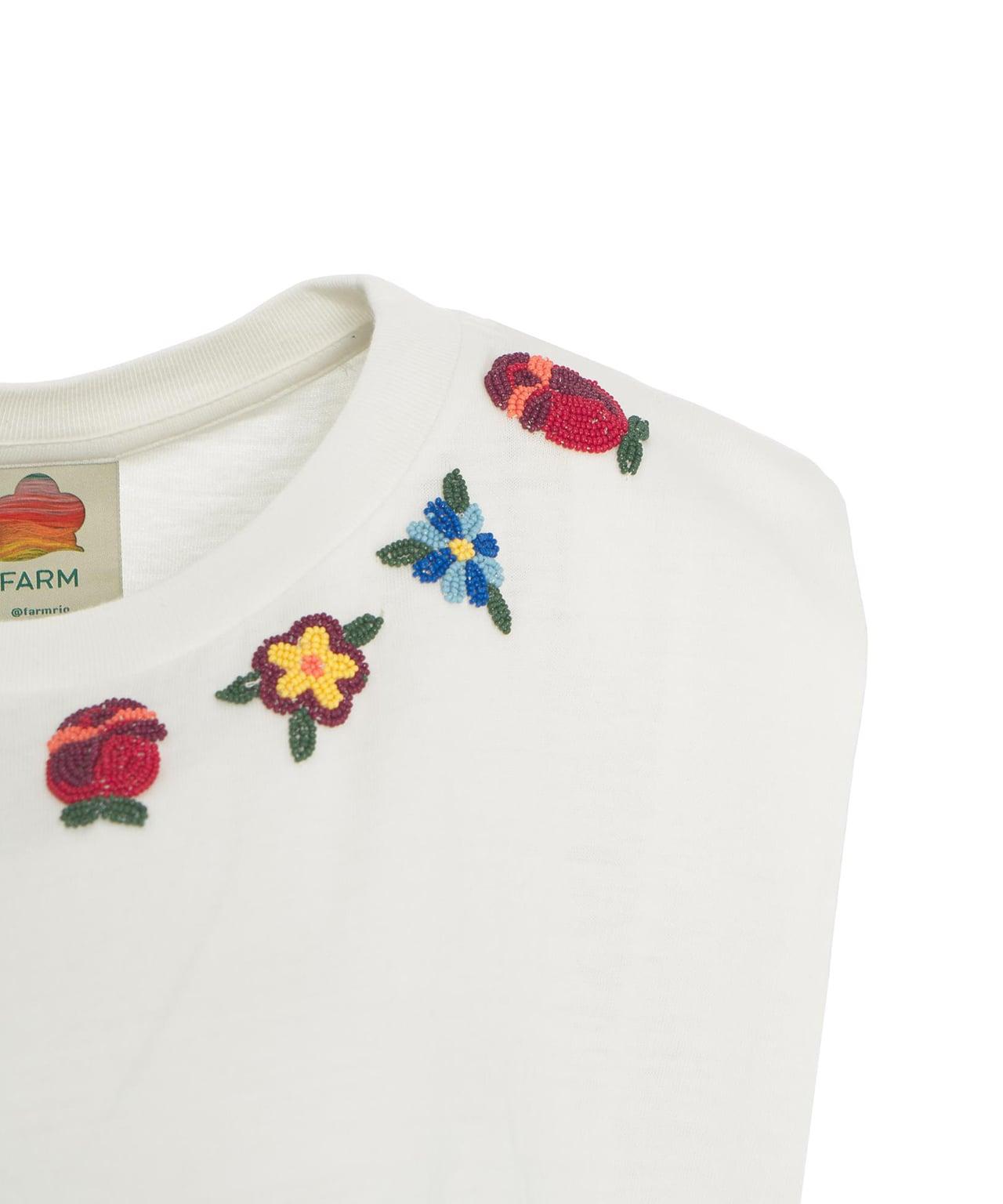 Midi skirt with floral pattern Product Image