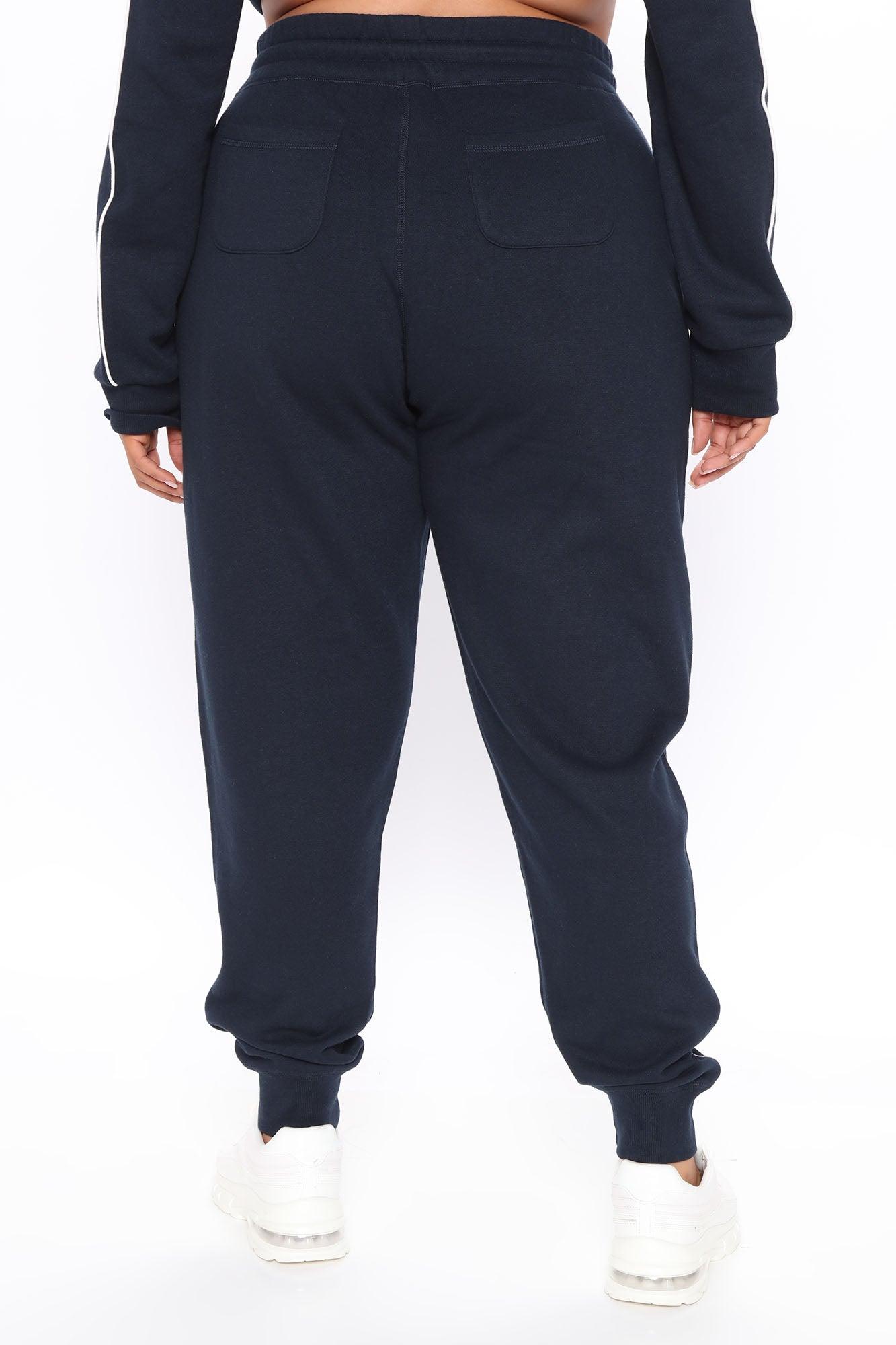 Tennis And Chill Fleece Jogger - Navy Product Image