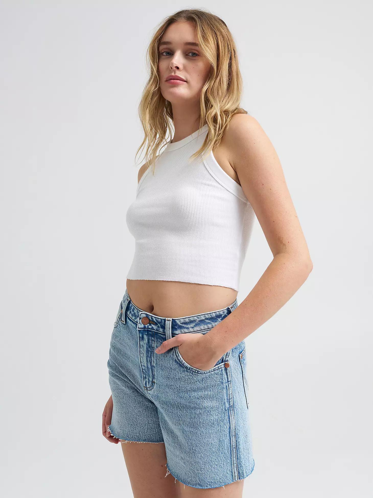 Women's Wrangler® Mid-Length Cowboy Short | Women's SHORTS & SKIRTS | Wrangler® Product Image